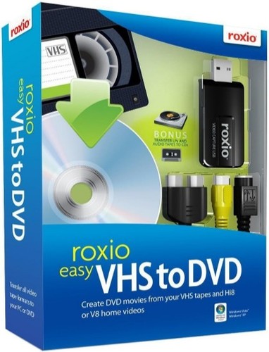 Roxio easy vhs dvd cd - easy, pc